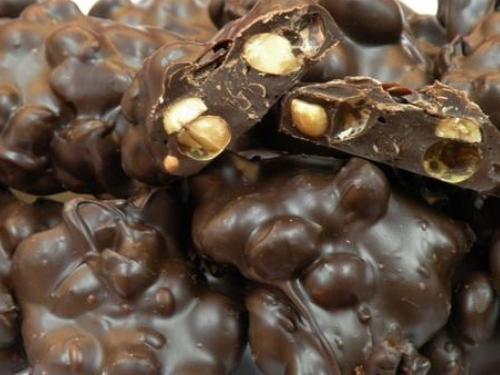 Dark Chocolate Peanut Clusters 1lb